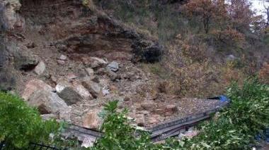La frana sulla strada regionale 445 causa tensioni in giunta