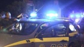 Una pattuglia della polizia