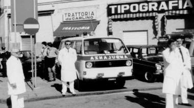 L’ambulanza della Misericordia destinata ad uso esclusivo di papa Wojtyla in caso di malore