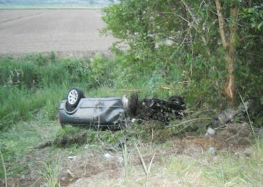 Automobilista lucchese ferito in un incidente sulla Bientinese