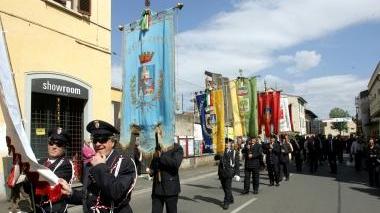 Il corteo per le vie di Empoli