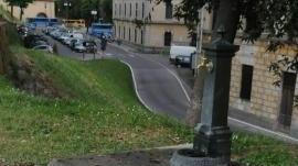 La fontana accanto al Ciscu sulle Mura