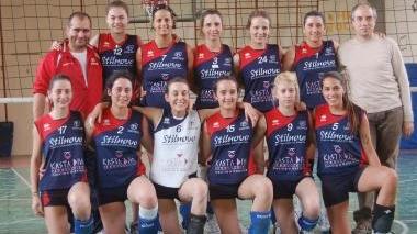 Il Lucca Volley che ha vinto il torneo di Seconda Divisione