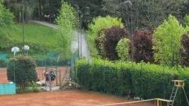 I campi da tennis di Cutigliano