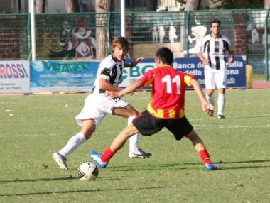 <b>PRIMO GOL.</b> Calamai ha rotto il ghiaccio contro il Cosenza 