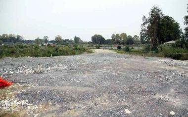 <b>IL SITO.</b> Larea in cui sorger&agrave; il nuovo ospedale apuano lungo viale Mattei  