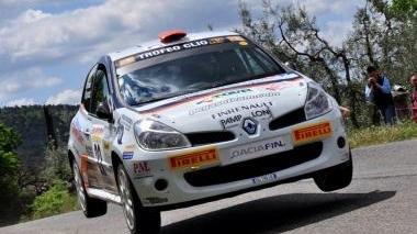 La coppia Tognozzi-Cicognini sulla Renault New Clio Sport R3