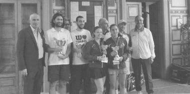 Un momento delle premiazioni al Ct Torretta       