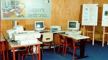 L’interno del laboratorio didattico