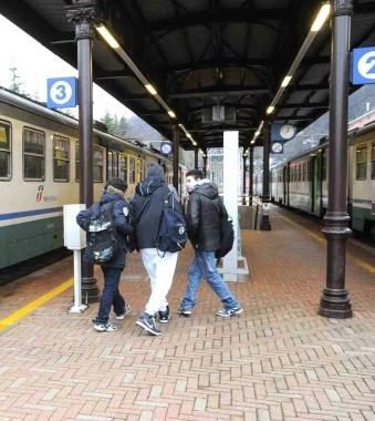 Unimmagine darchivio della stazione ferroviaria   