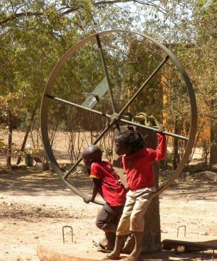 Unimmagine scattata durante il viaggio in Burkina Faso dagli studenti 