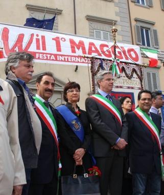 La manifestazione del 1&ordm; Maggio 