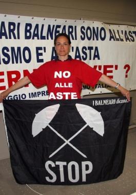 <b>BATTAGLIA. </b>Balneare con la bandiera anti Bolkestein    