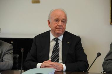 Il presidente Arturo Lattanzi e il Cda della Fondazione 