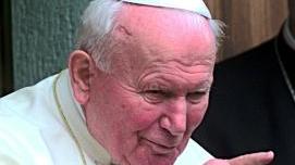 Papa Wojtyla in una foto del 2000
