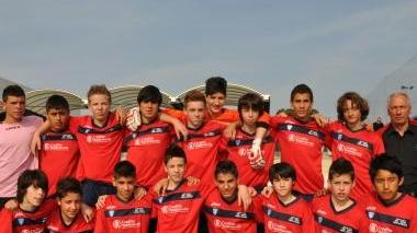 La formazione dei Giovanissimi A del Via Nova, squadra più giovane del torneo che ha chiuso la stagione con sole due sconfitte