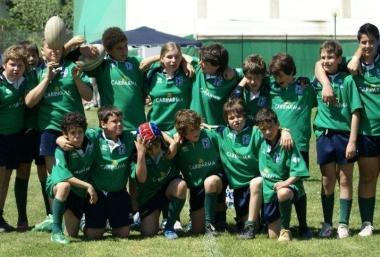 La formazione Under 12 dellElba Rugby 