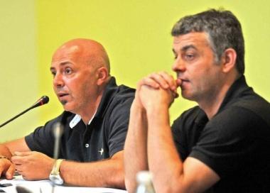 A sinistra il capogruppo Udc Alessandro Cialdi
