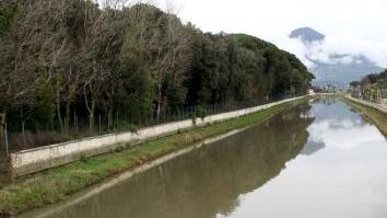 <b>FOSSO.</b> Uno scorcio del corso del Motrone