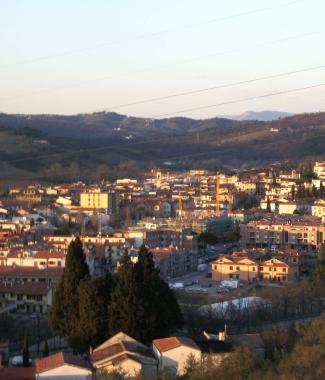 Una veduta di Montelupo Fiorentino  