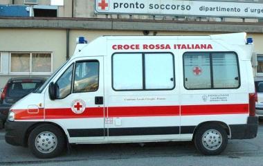 Unambulanza della Croce Rossa 