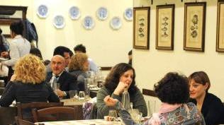 La sala interna del Toscanelli può contenere settanta posti
