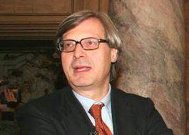 Il critico Vittorio Sgarbi    