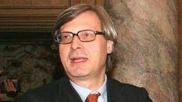 Il critico Vittorio Sgarbi