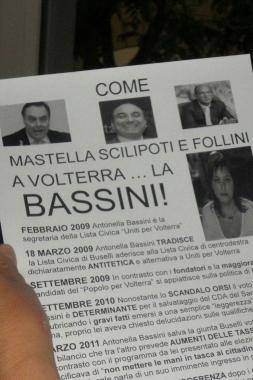 <b>POLITICA.</b>&nbsp;Il volantino choc 