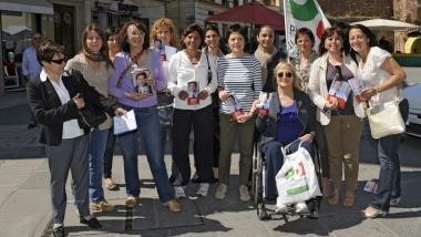 <b>DONNE DEL PD.</b> Riunite in piazza del Sale 