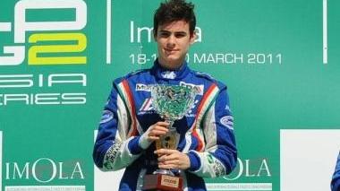 Il pilota Tommaso Menchini