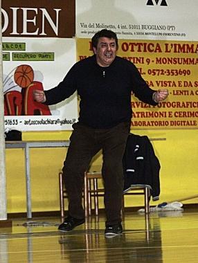 Marco Baldini, coach della Meridien Monsummano           