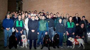 I partecipanti all’incontro alla Pubblica Assistenza
