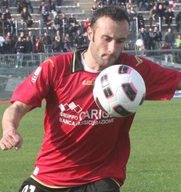 <b>GUERRIERO.</b> Andrea Luci, pilastro del centrocampo amaranto 