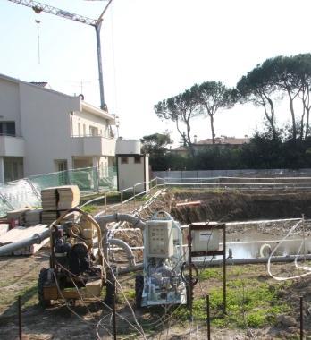 <strong>BLOCCATO.</strong> Il cantiere in via Michelangelo