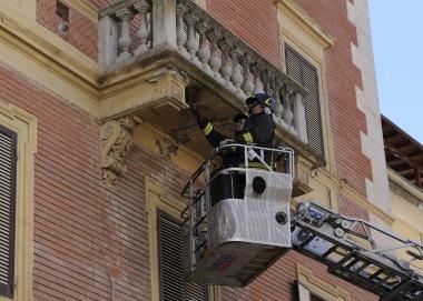 <b>LINTERVENTO.</b> Dei vigili 