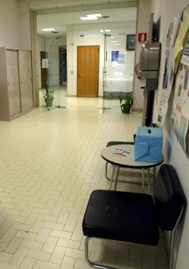 Linterno del reparto di maternit&agrave; 