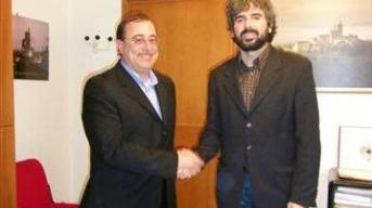 Buggiani (a sinistra) con Parrini