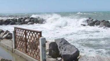 Il tratto di mare nei pressi del bagno Gorgona