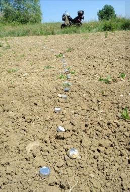 350 lumini in un campo vicino alla Màgia