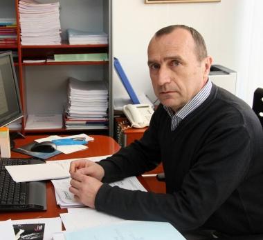 Il presidente Luca Giusti       