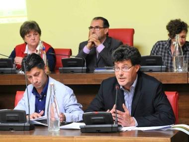 Sopra, il depuratore di via Firenze A sinistra, Giovannini e Colombi 