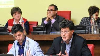 Sopra, il depuratore di via Firenze A sinistra, Giovannini e Colombi