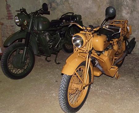 Moto d'epoca in mostra alla Fortezza Vecchia
