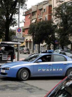 Una pattuglia della polizia 