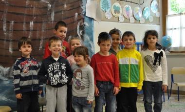 Omero per i bambini-attori di Tobbiana