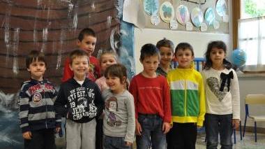 Omero per i bambini-attori di Tobbiana