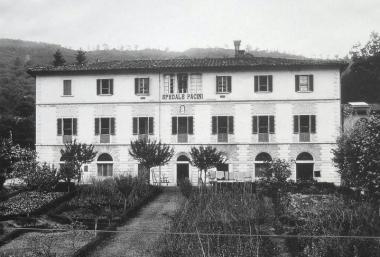 Una foto dellospedale Pacini risalente al 1930 