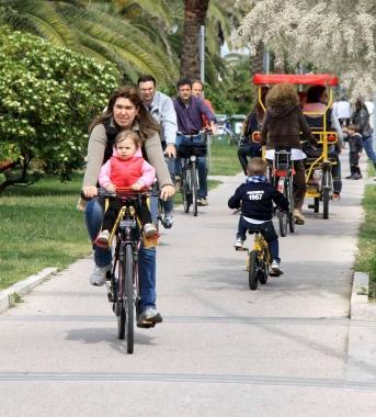 La pista ciclabile di Lido 