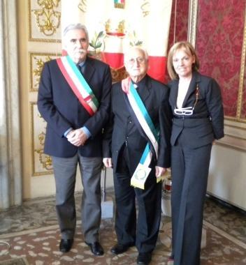 Lincontro con il sindaco di Betlemme a Palazzo Orsetti 